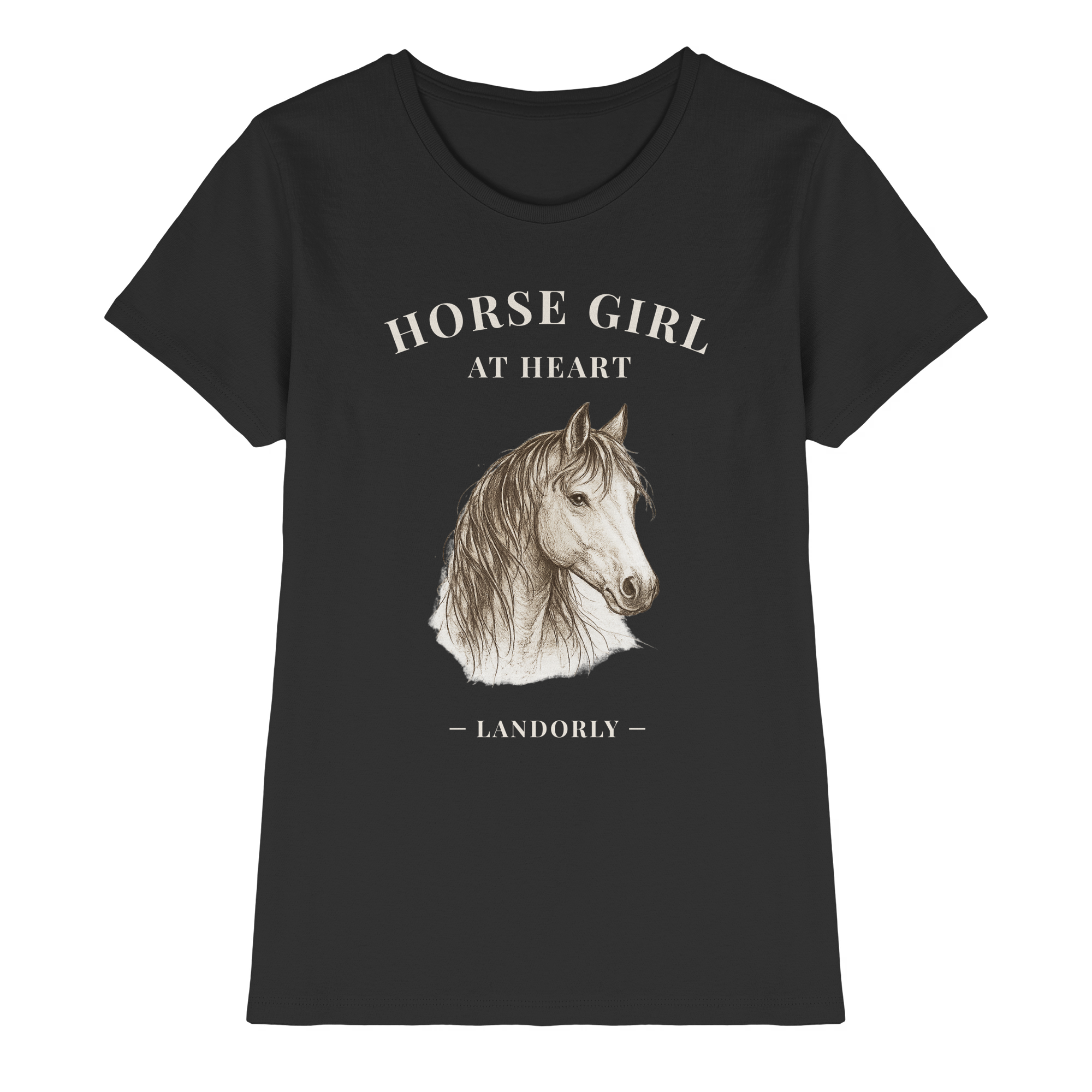 Horse Girl At Heart T-Shirt