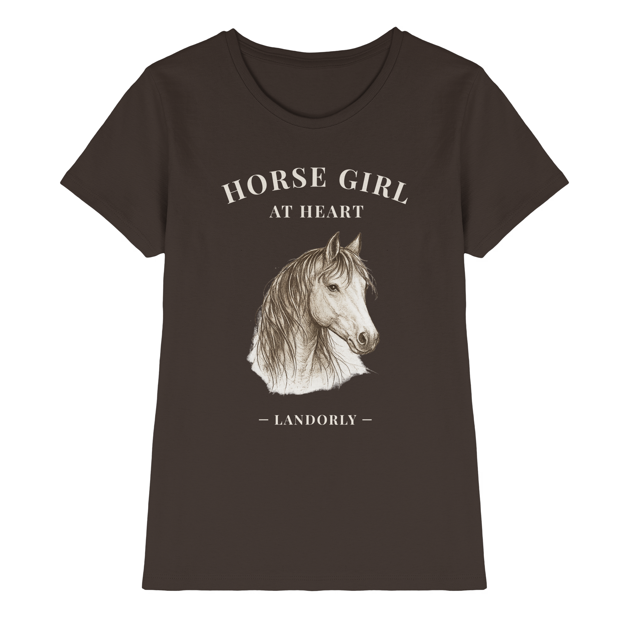 Horse Girl At Heart T-Shirt