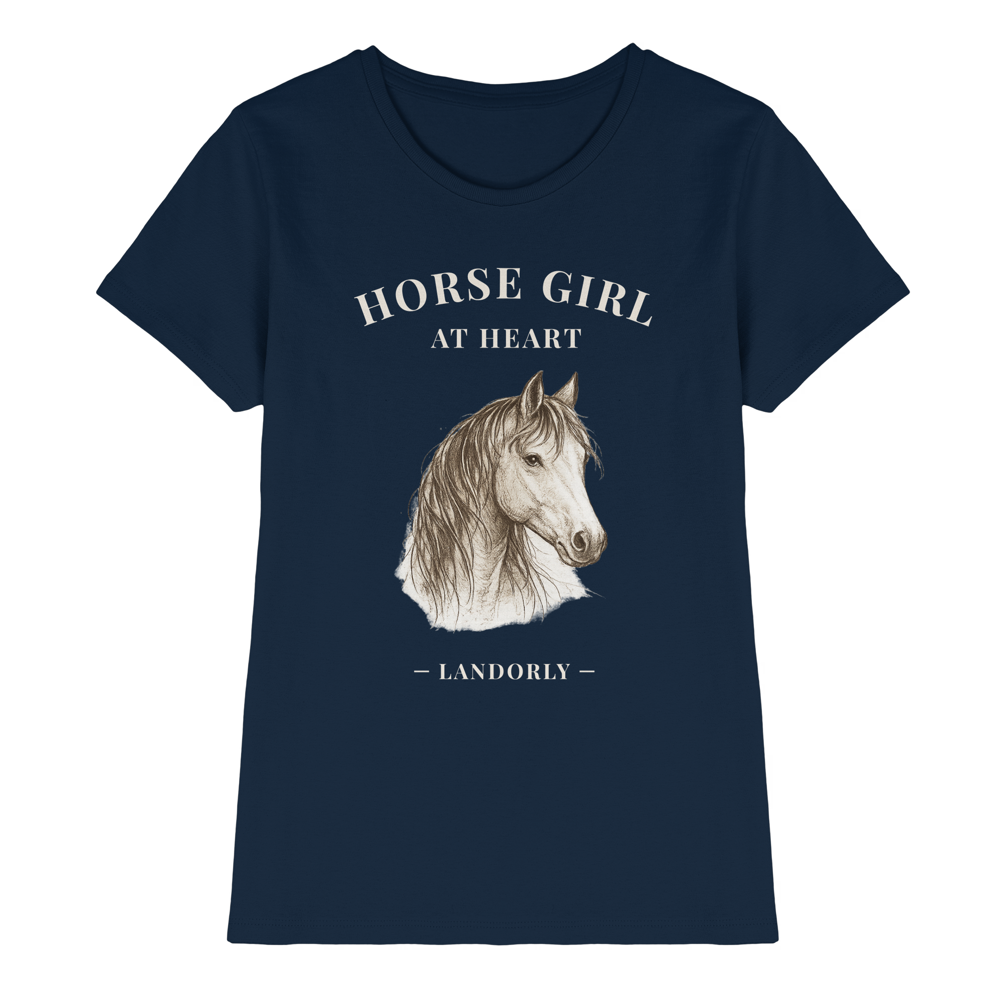Horse Girl At Heart T-Shirt