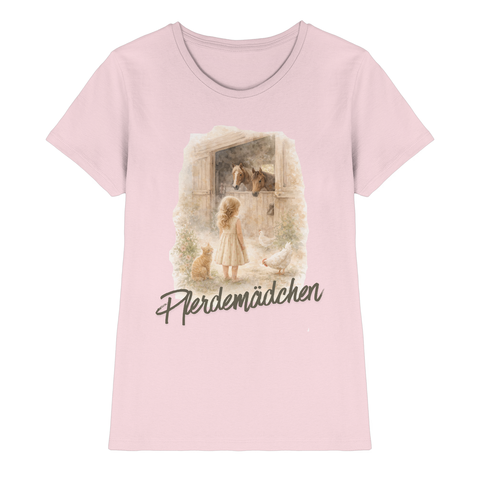 Pferdemädchen T-Shirt