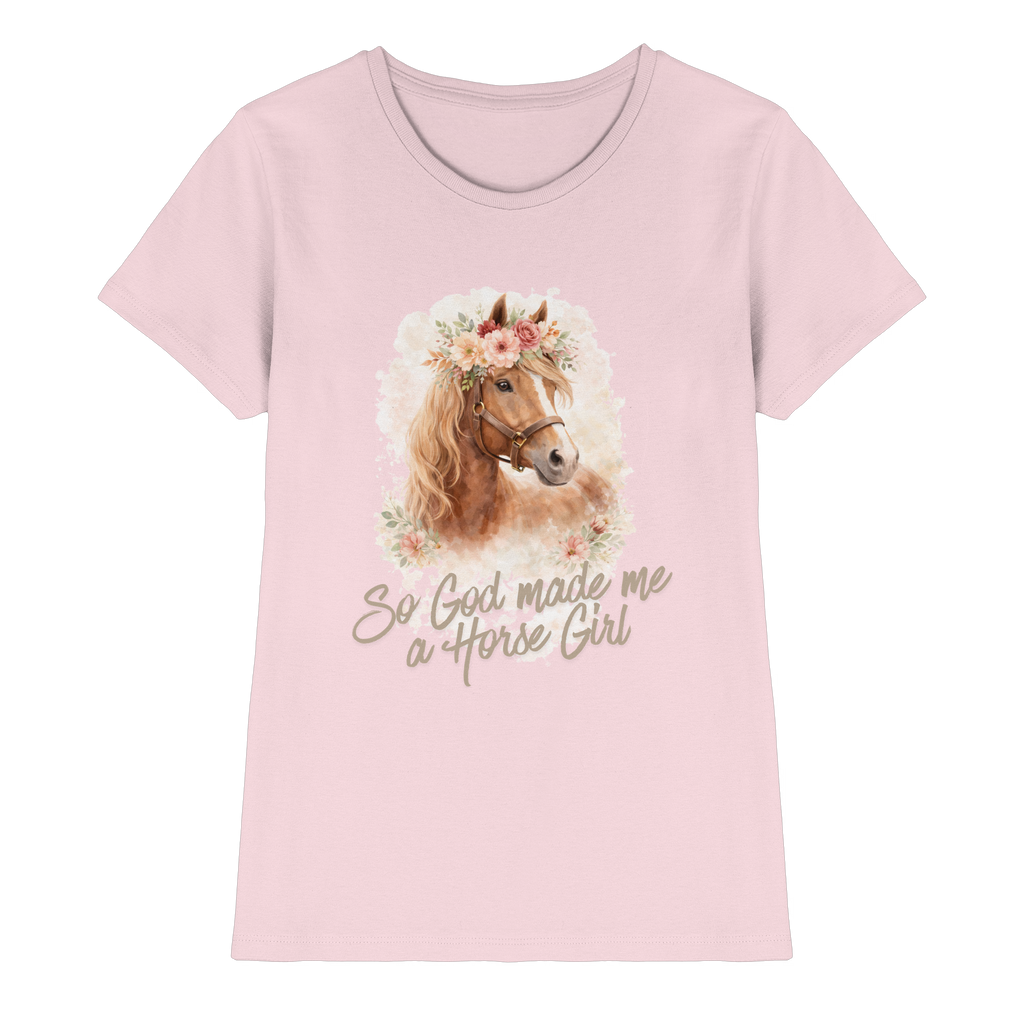 Horse Girl Floral T-Shirt
