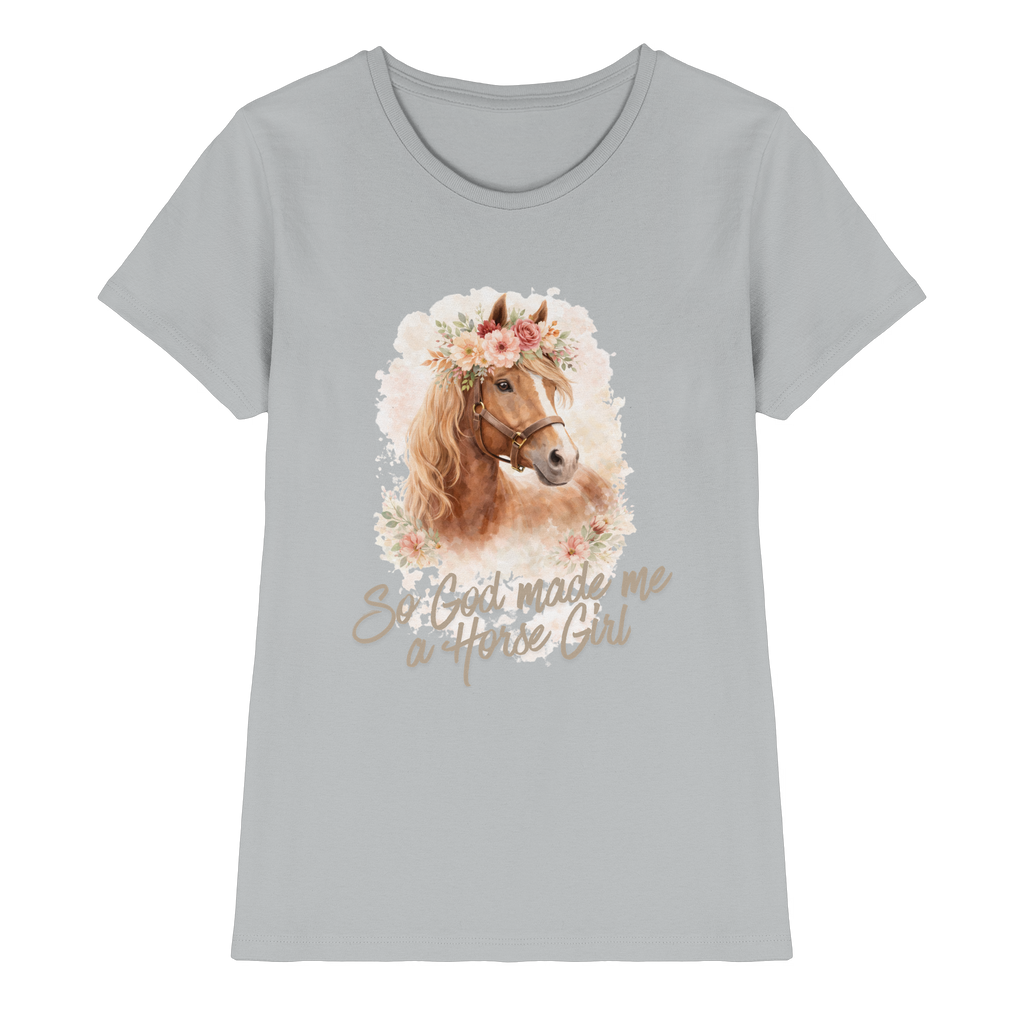 Horse Girl Floral T-Shirt