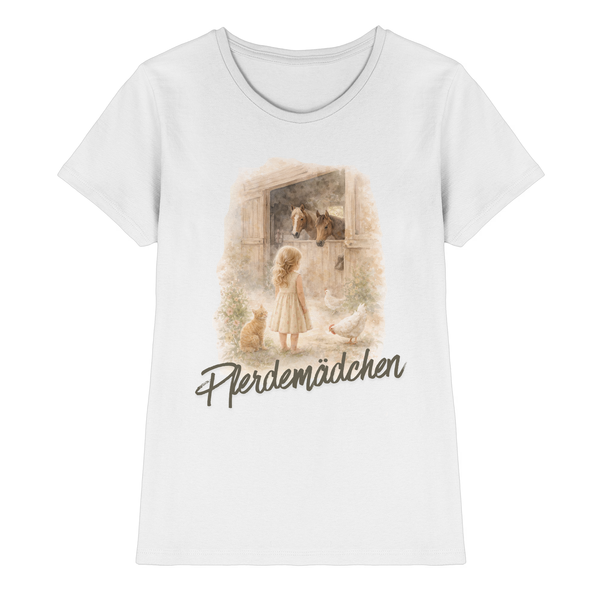 Pferdemädchen T-Shirt