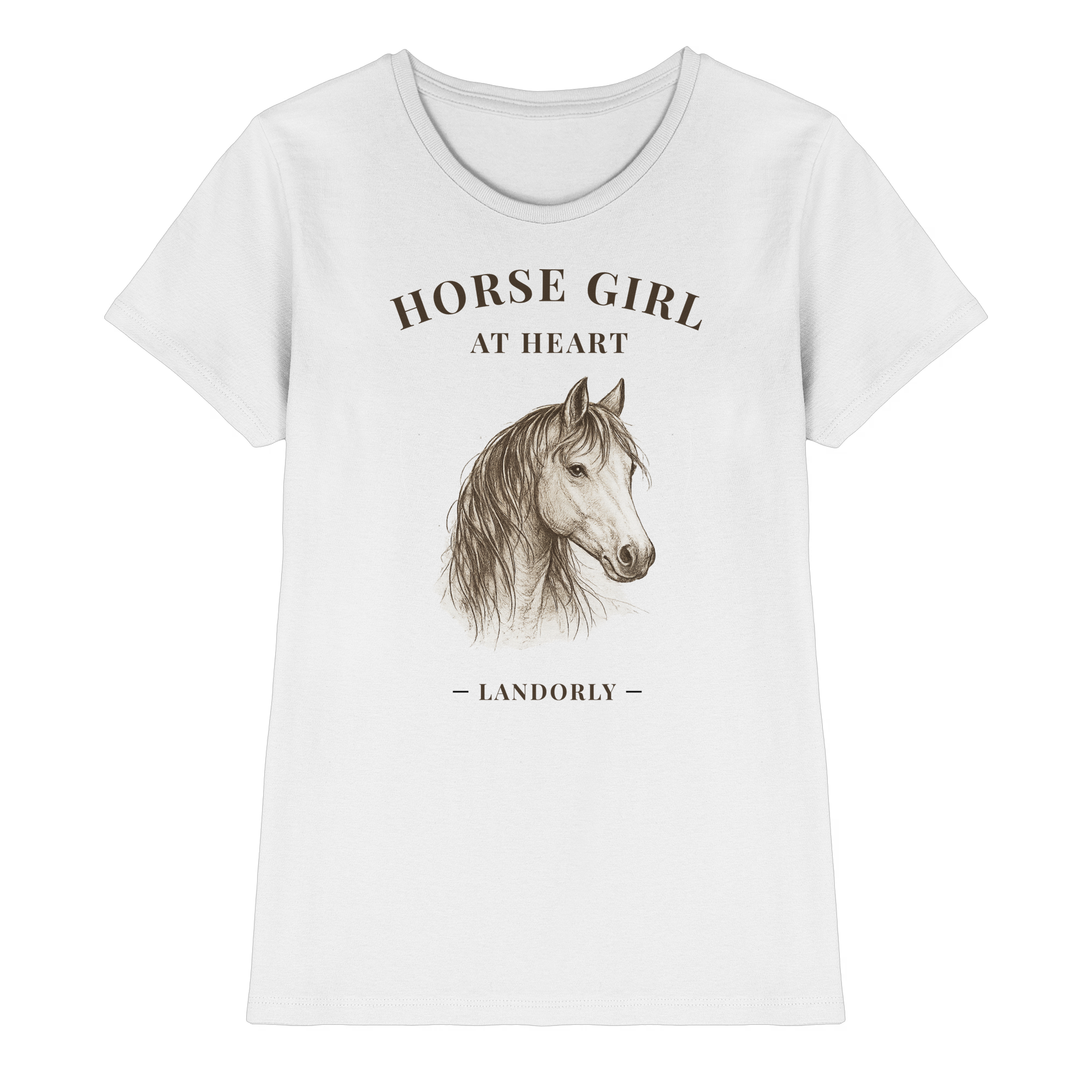 Horse Girl At Heart T-Shirt