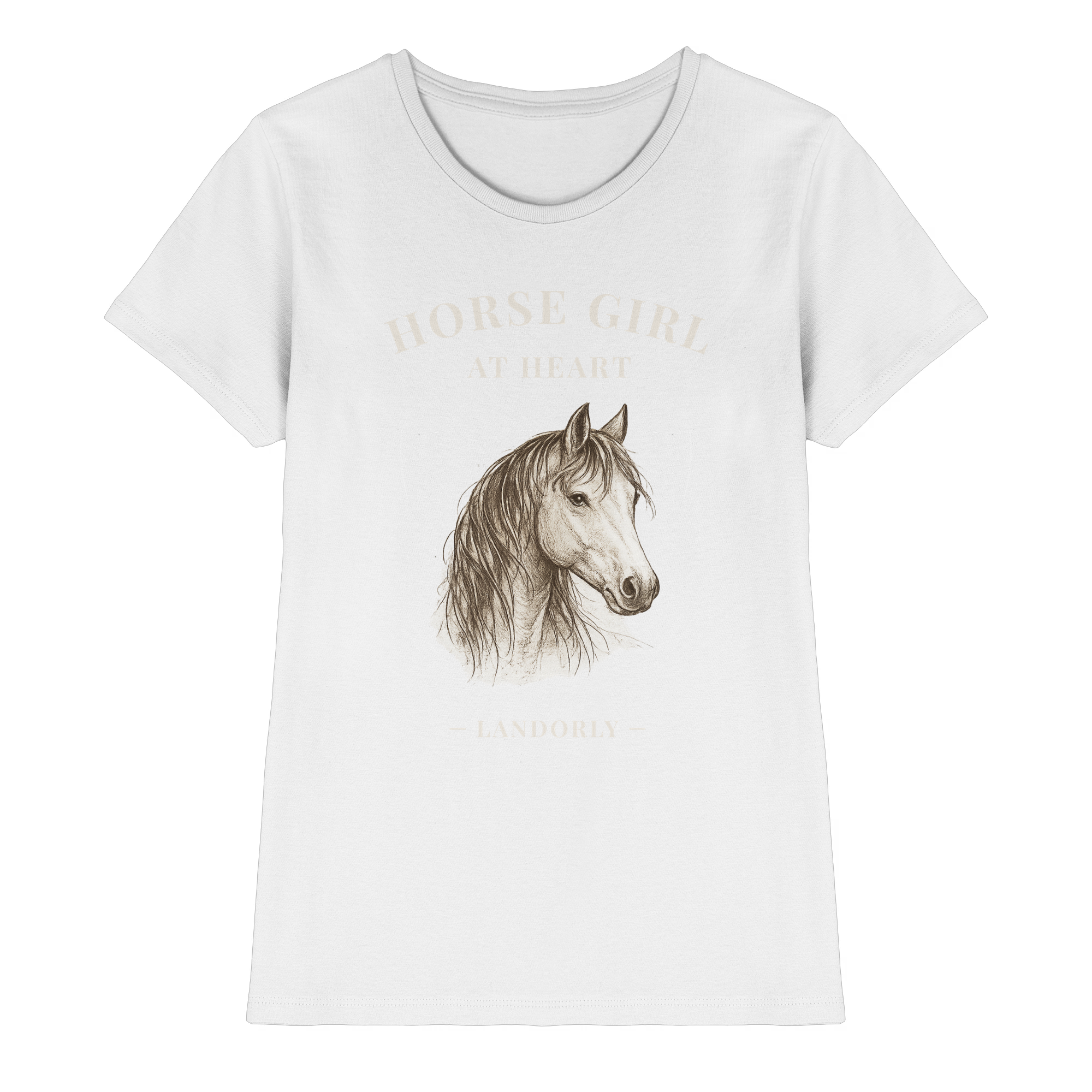 Horse Girl At Heart T-Shirt