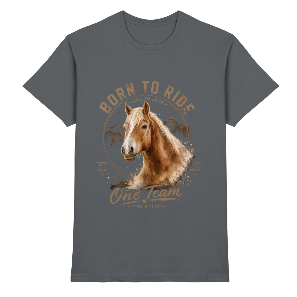 Born to Ride Haflinger T-Shirt