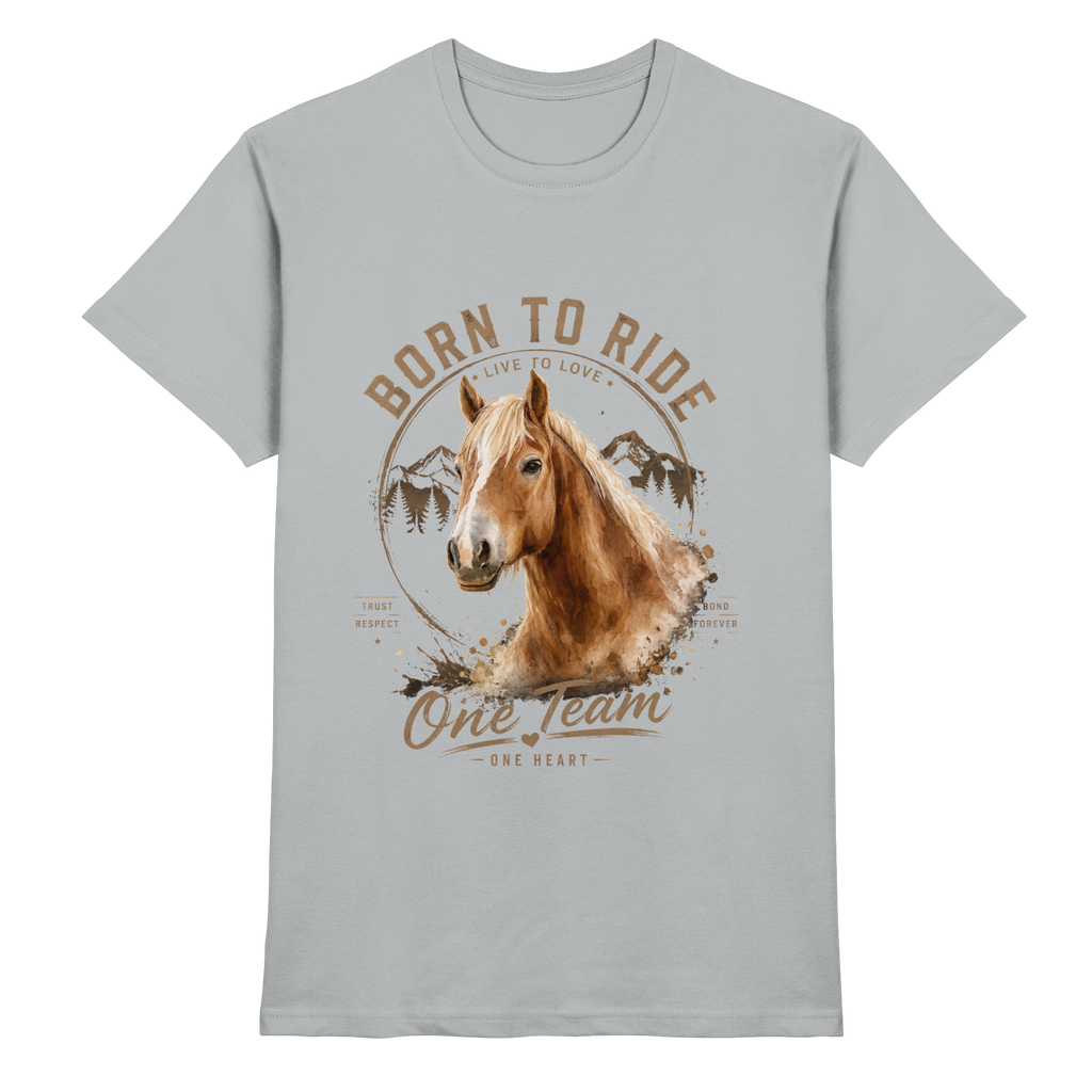 Born to Ride Haflinger T-Shirt