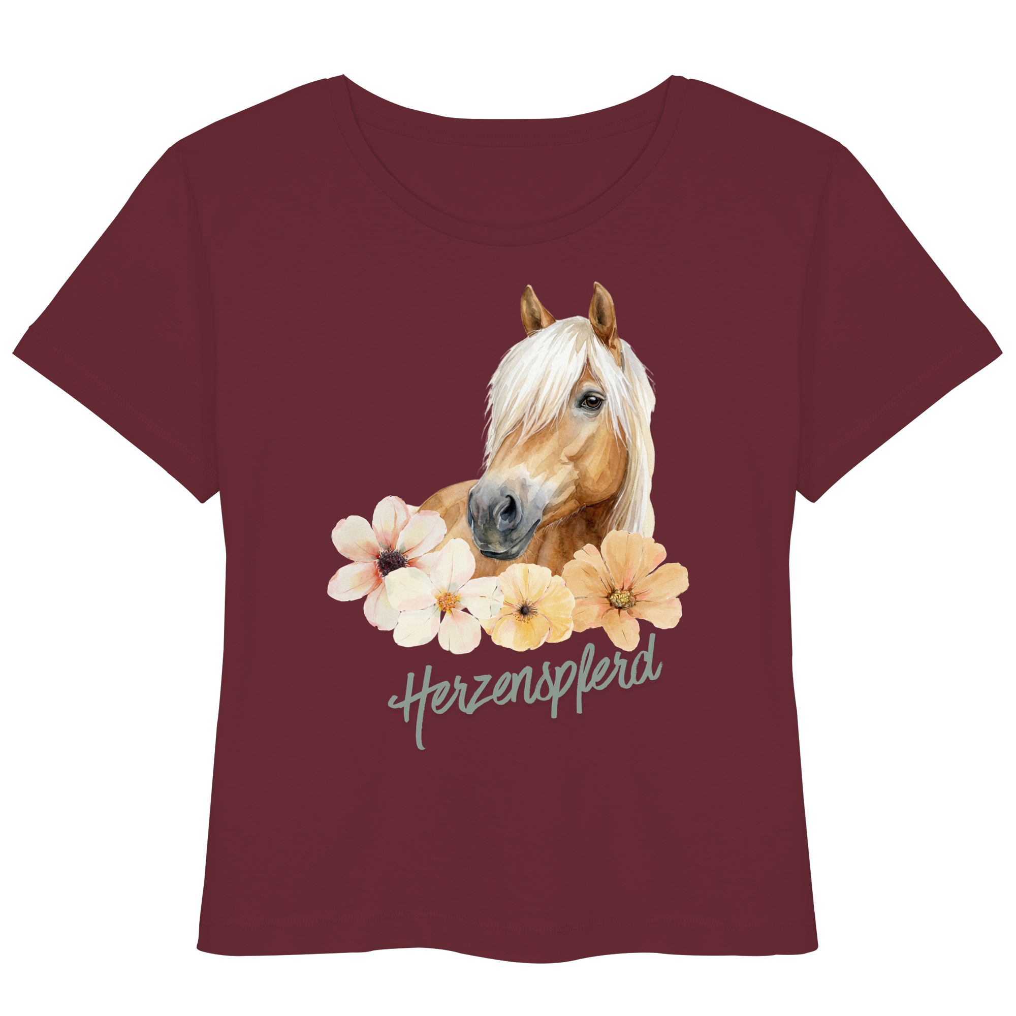 Herzenspferd T-Shirt light