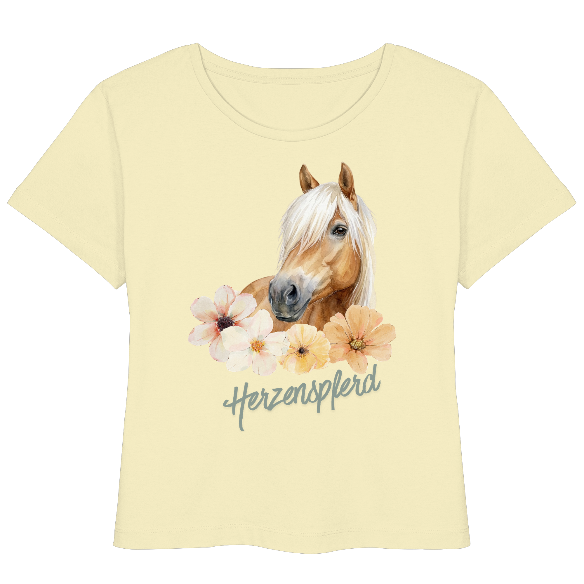Herzenspferd T-Shirt light