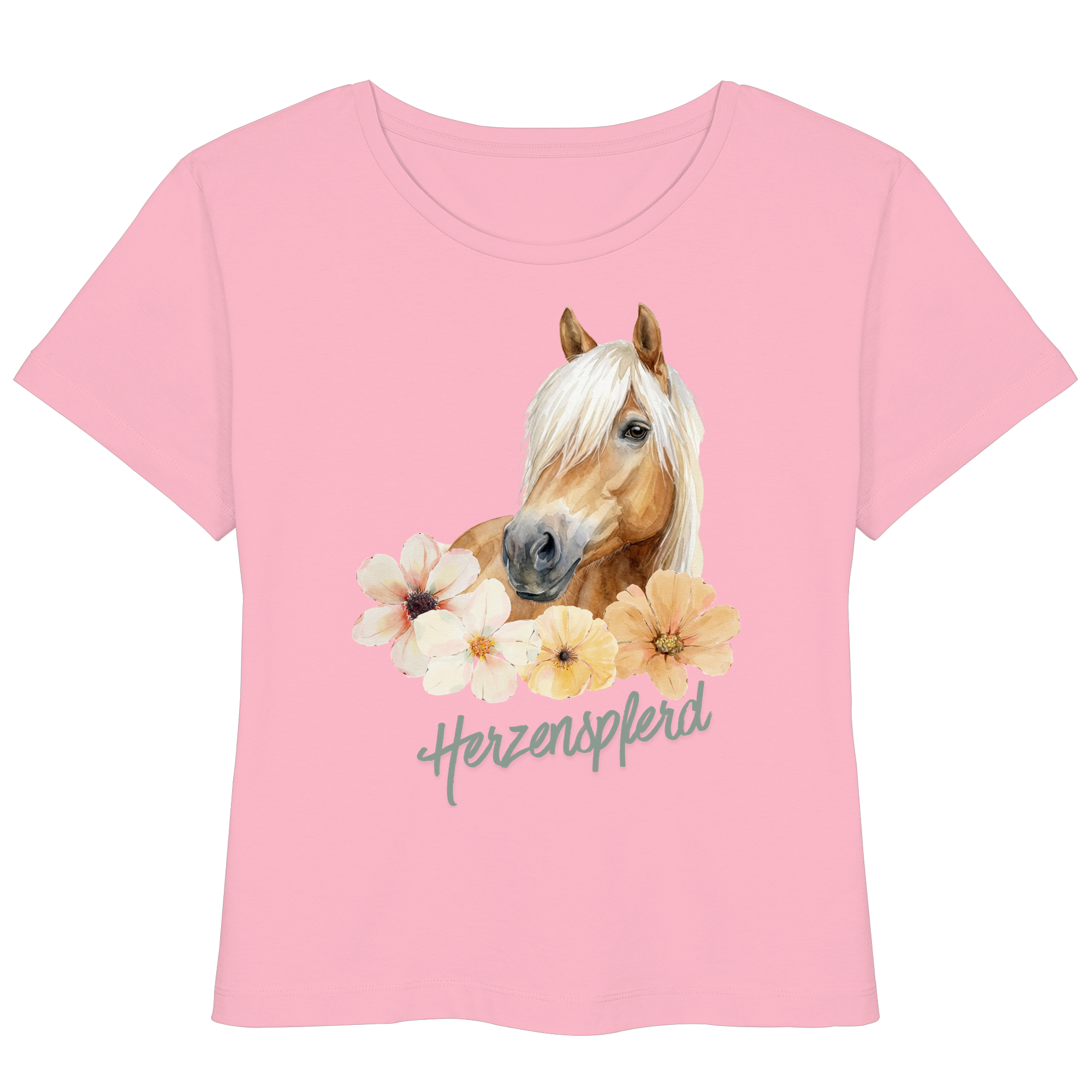Herzenspferd T-Shirt light
