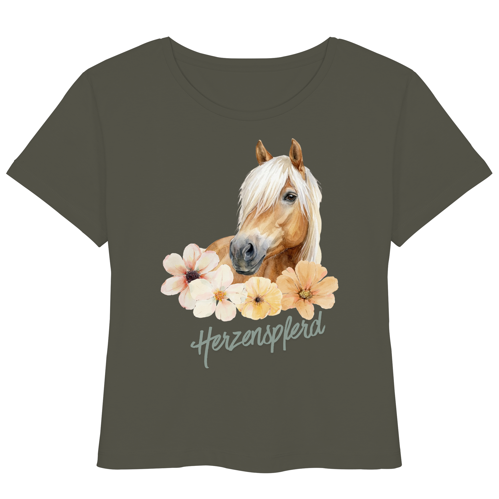 Herzenspferd T-Shirt light