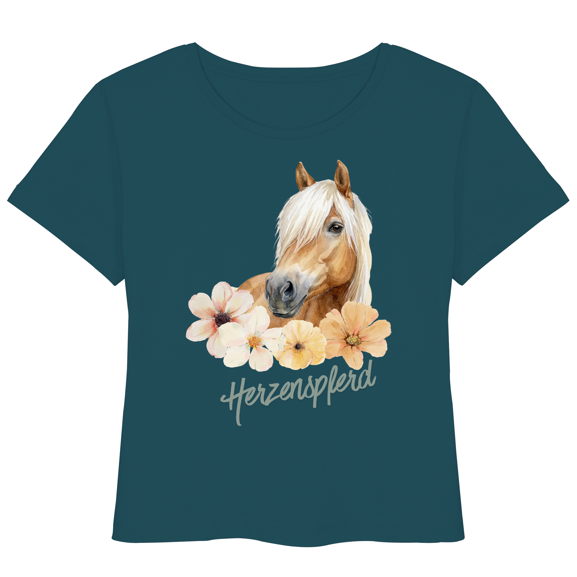 Herzenspferd T-Shirt light